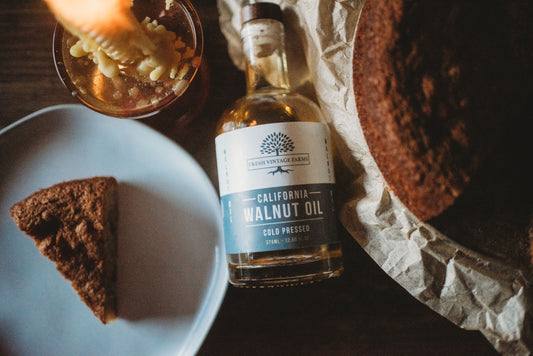 Pumpkin Walnut Oil Cake