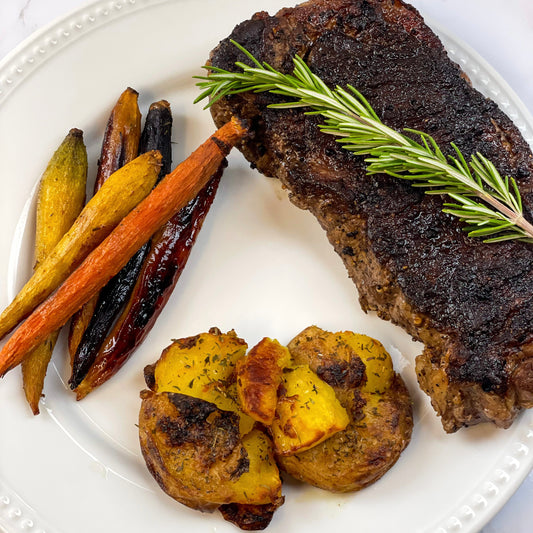 Honey Roasted Rosemary Carrots