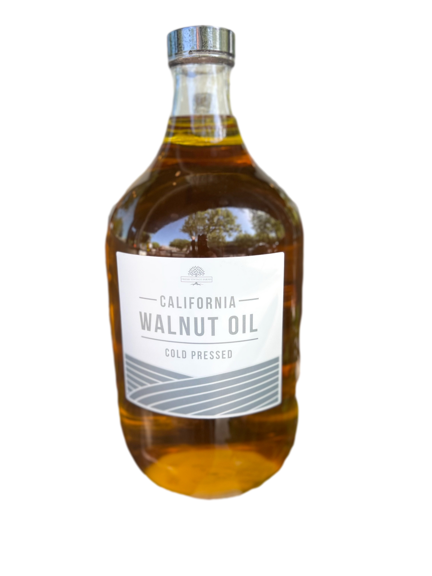 Pure Cold Pressed Walnut Oil - 1/2 Gallon Jug