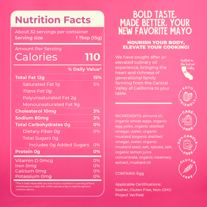 Almond Oil Mayo
