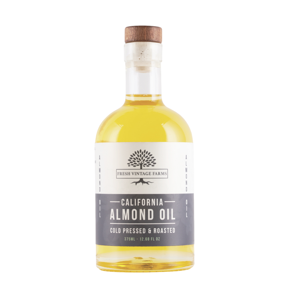 Pure Cold Pressed Almond Oil freshvintagefarms