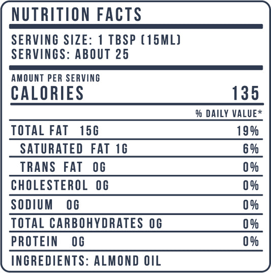 Pure Cold Pressed Almond Oil